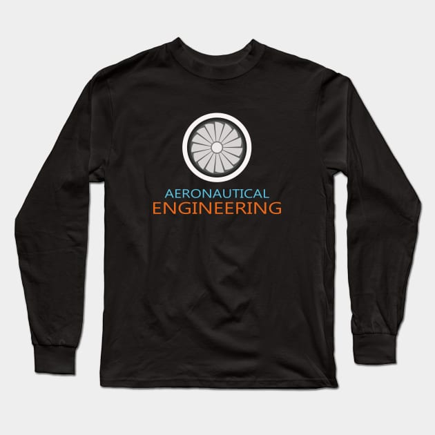 aeronautical engineering, aeronautical engineer Long Sleeve T-Shirt by PrisDesign99